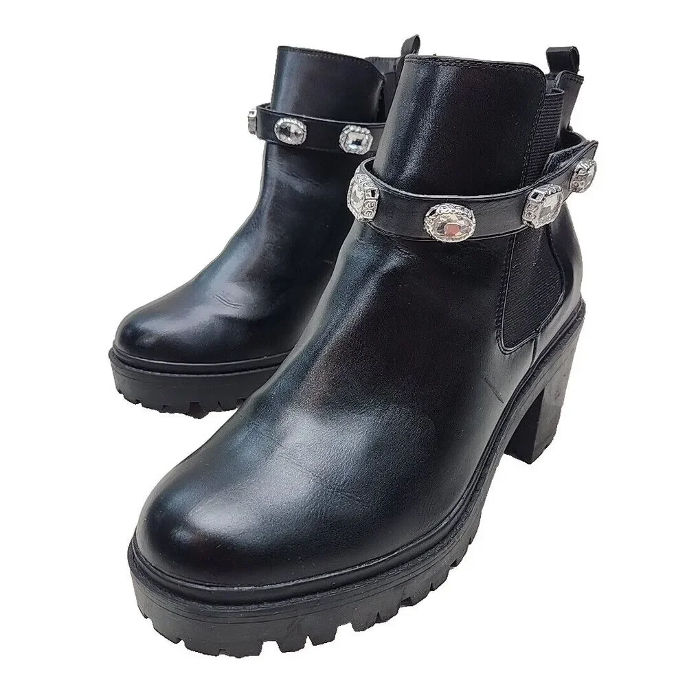 Torrid Boots Chelsea Rhinestone 3